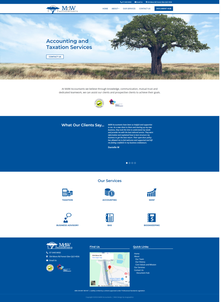 accountants web design