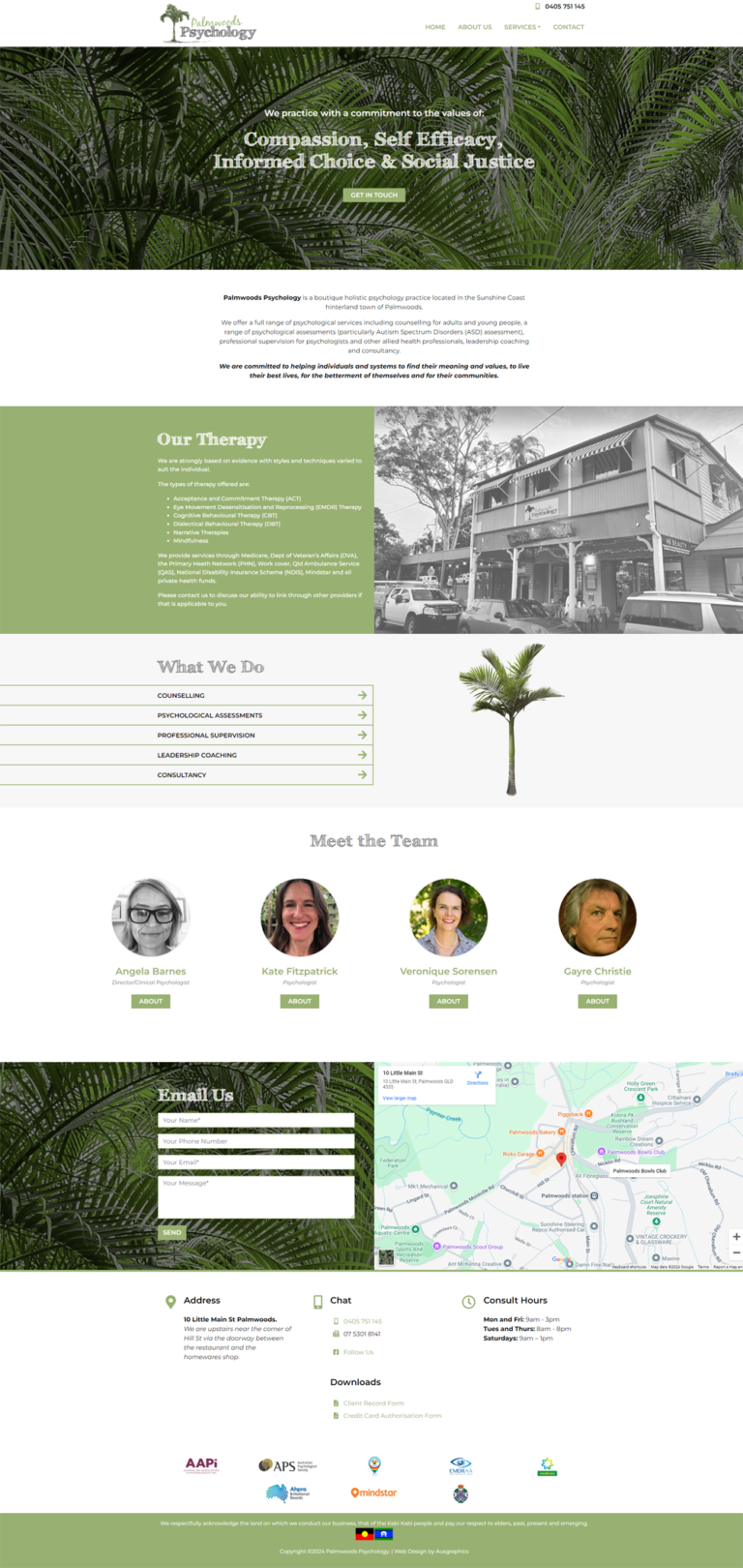 psychology web design